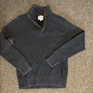 Lucky Brand Quarter Zip Sweater